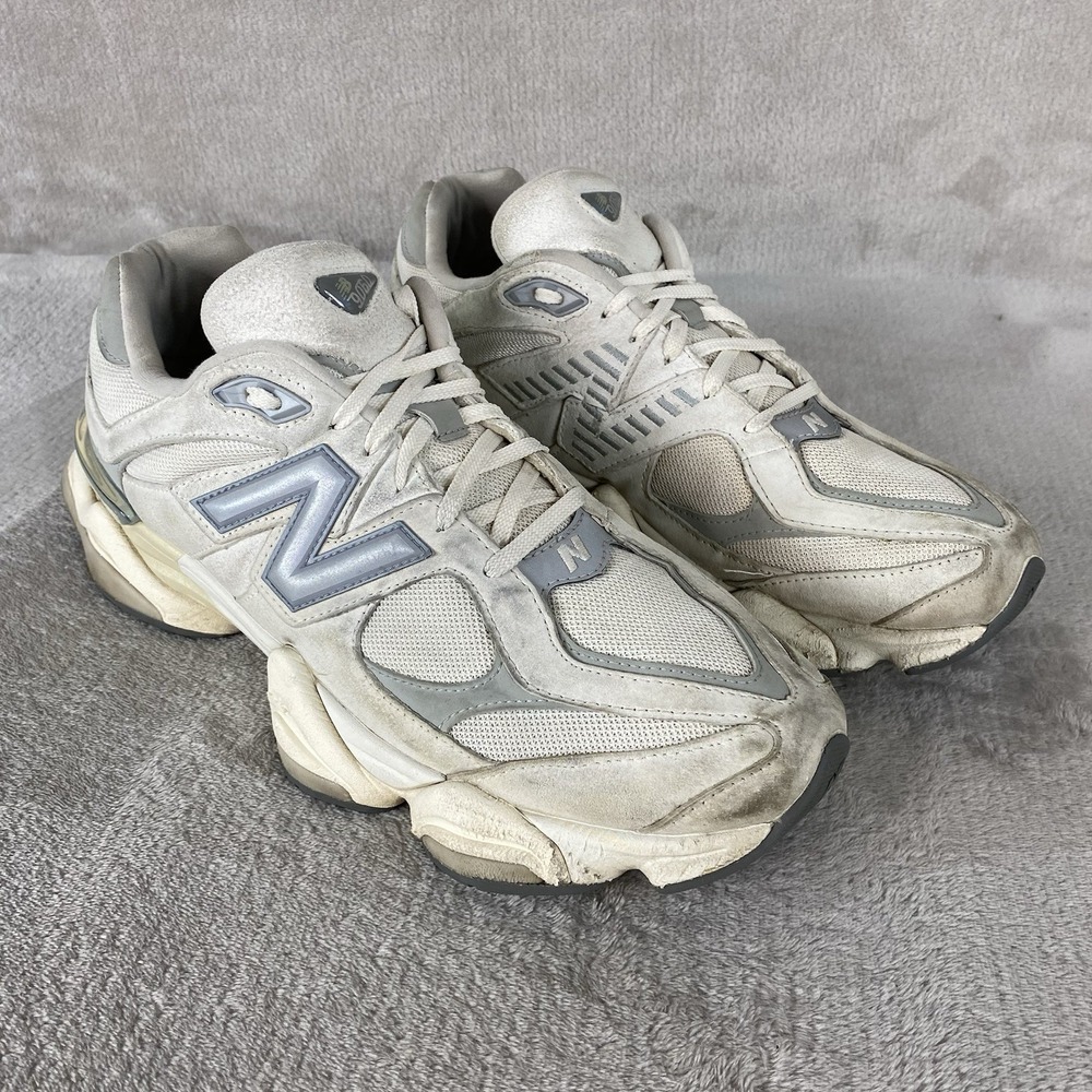 New Balance 9060 Mens Shoes Size 14 Sea Salt Gray Running Sneakers U9060ECA